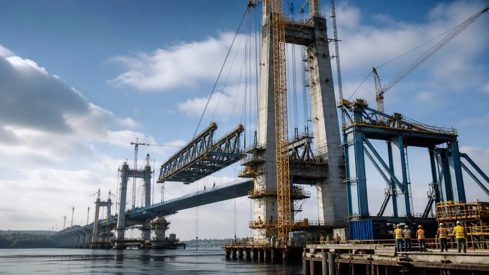 Supplying Steel & Cement for Mega Infrastructure Project